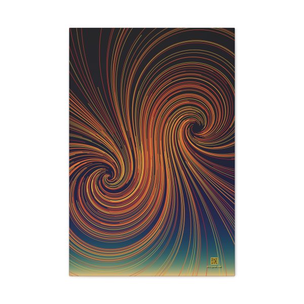 Large Canvas (1.25"): Polar Orbits Dusk