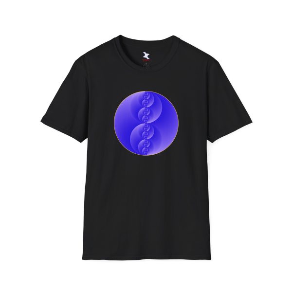 Softstyle T-Shirt: Binary Medallion Cirrus - Image 8