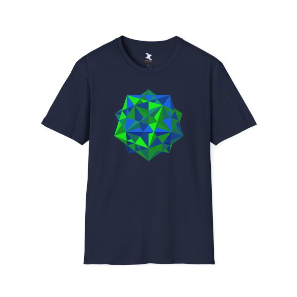 Softstyle T-Shirt: Five Cubes Summer - Image 3