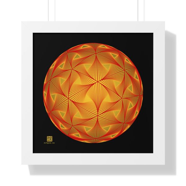 Framed Poster: Diatom Red - Image 3
