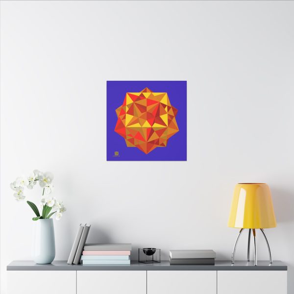 Canvas: Five Cubes Autumn - Image 9