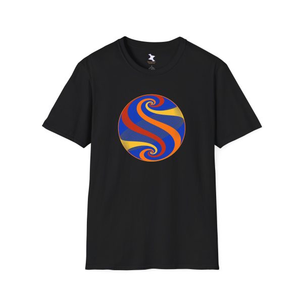 Softstyle T-Shirt: Swirl Autumn - Image 8