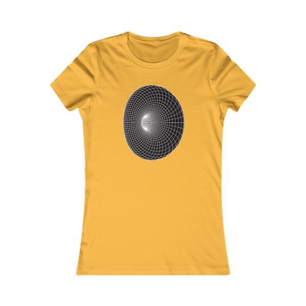 Women's Favorite Tee: Cyclide White - Image 3