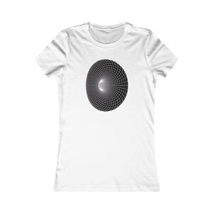 Women's Favorite Tee: Cyclide White