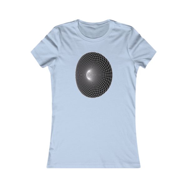 Women's Favorite Tee: Cyclide White - Image 5
