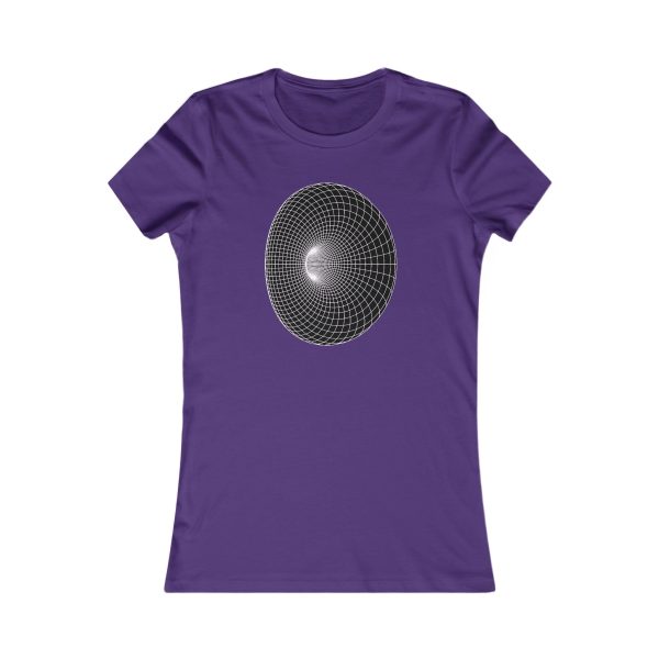Women's Favorite Tee: Cyclide White - Image 7