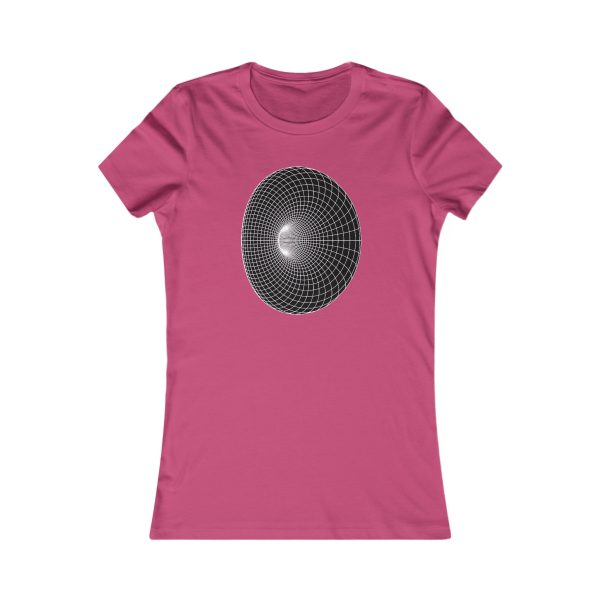 Women's Favorite Tee: Cyclide White - Image 8