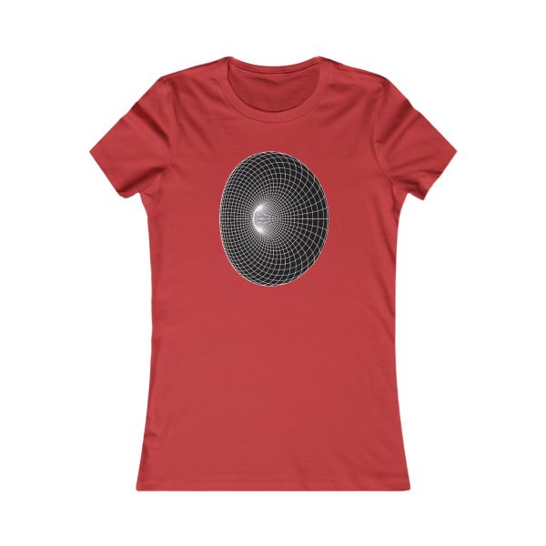 Women's Favorite Tee: Cyclide White - Image 9