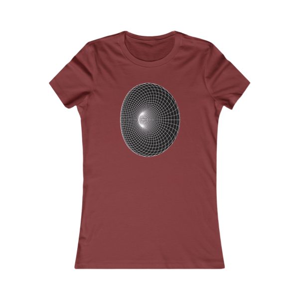 Women's Favorite Tee: Cyclide White - Image 10