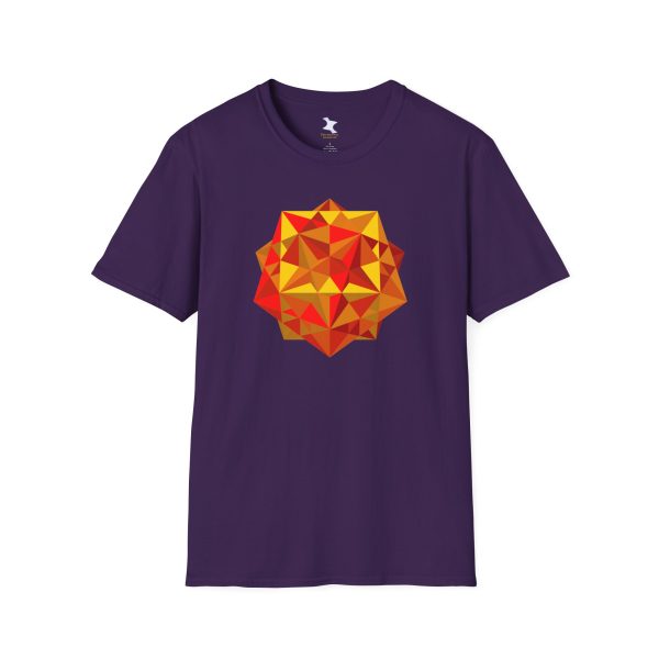 Softstyle T-Shirt: Five Cubes Autumn - Image 10