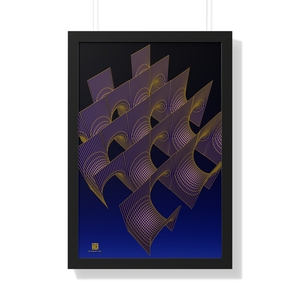 Framed Poster: Sailing