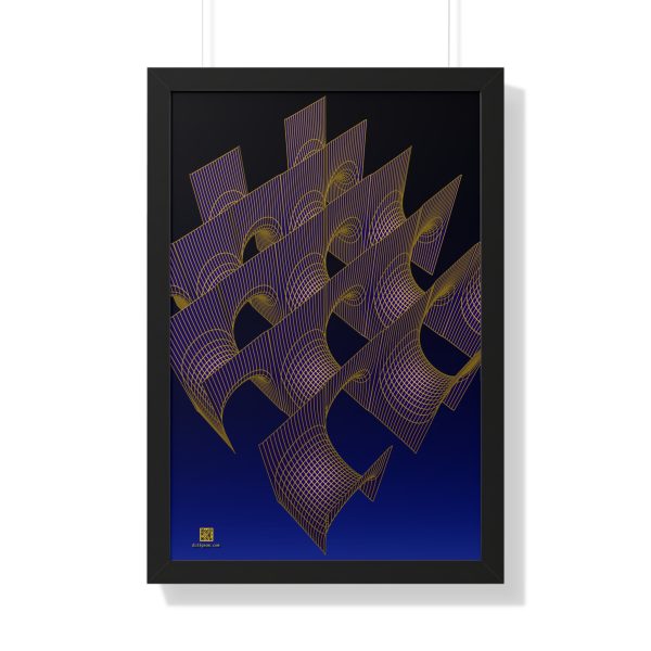 Framed Poster: Sailing