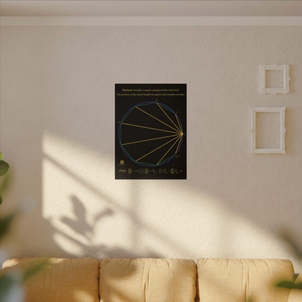 Canvas: Product of Chord Lengths Dark - Image 6