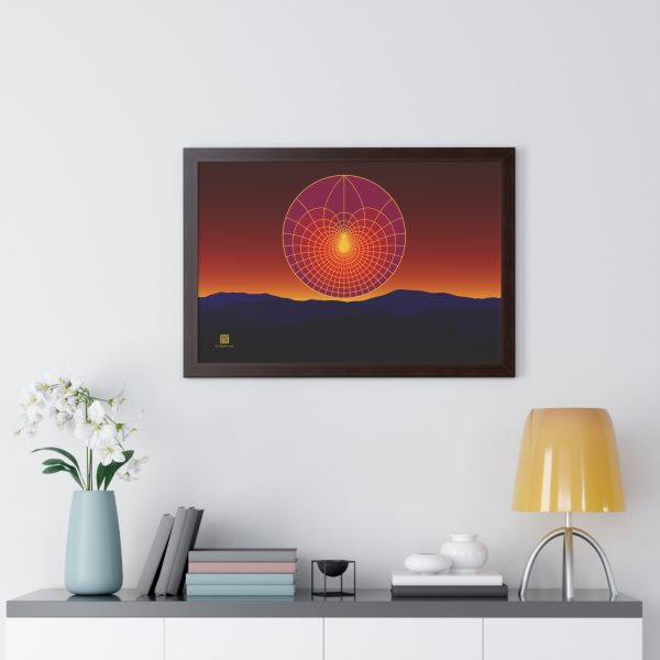 Framed Poster: Lotus Sunset - Image 6