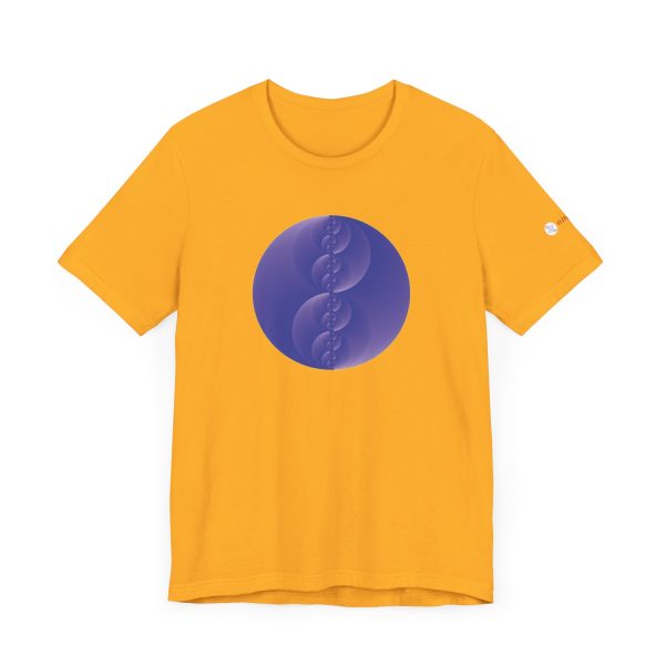 Unisex Tee: Binary Medallion Cirrus - Image 3