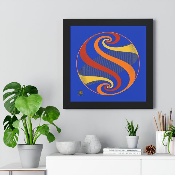 Framed Poster: Swirl Autumn - Image 2