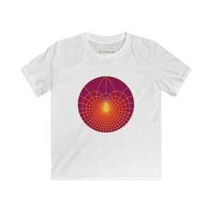 Kids Softstyle Tee: Lotus Sunset