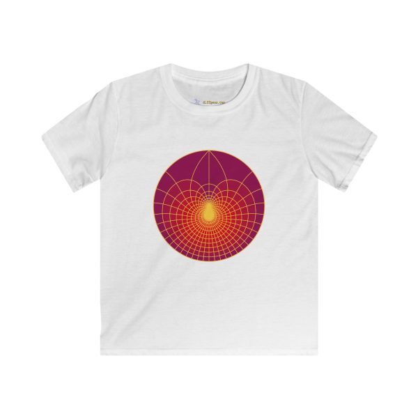 Kids Softstyle Tee: Lotus Sunset