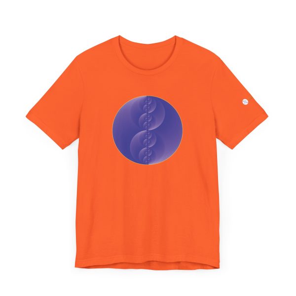 Unisex Tee: Binary Medallion Cirrus - Image 2