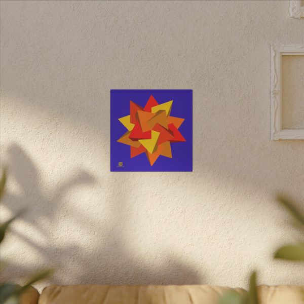 Canvas: Five Tetrahedra Autumn - Image 4