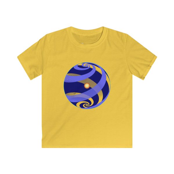 Kids Softstyle Tee: Inner Sun - Image 2