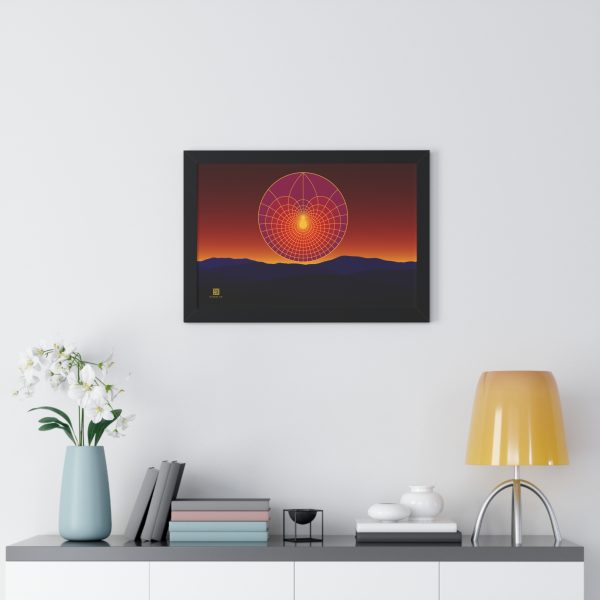 Framed Poster: Lotus Sunset - Image 2