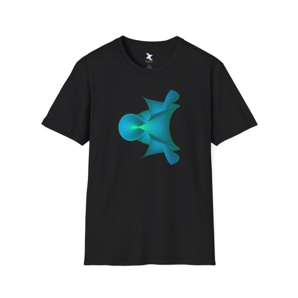 Softstyle T-Shirt: Kuen's Surface Aqua - Image 3