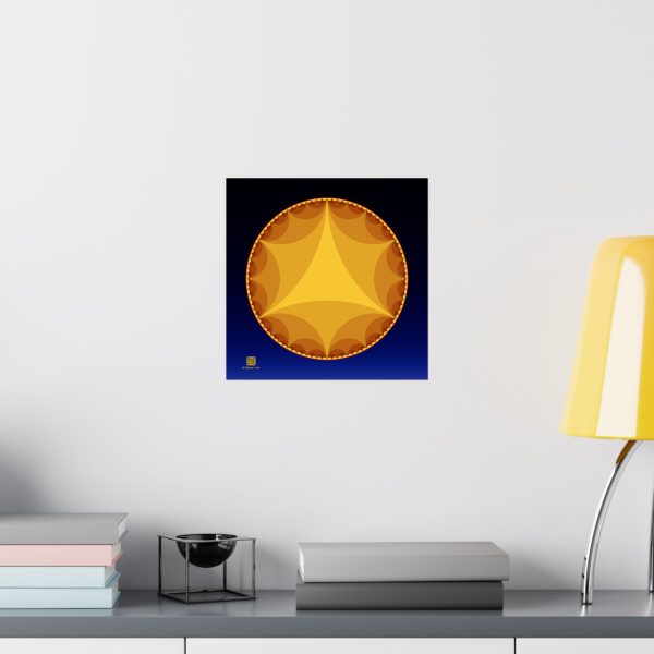 Poster: Ideal Triangles Sunset - Image 3