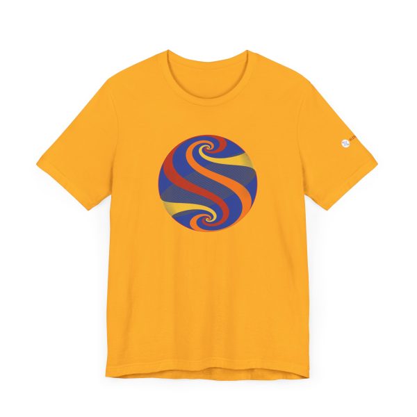 Unisex Tee: Swirl Autumn - Image 3