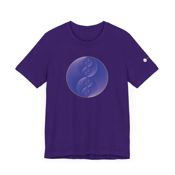 Unisex Tee: Binary Medallion Cirrus - Image 10
