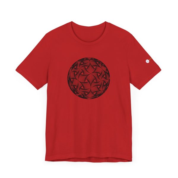 Unisex Tee: Diatom Black - Image 6