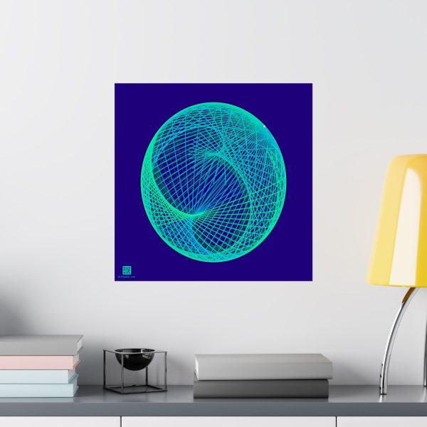Poster: Ellipsoid Geodesics Phosphor - Image 9