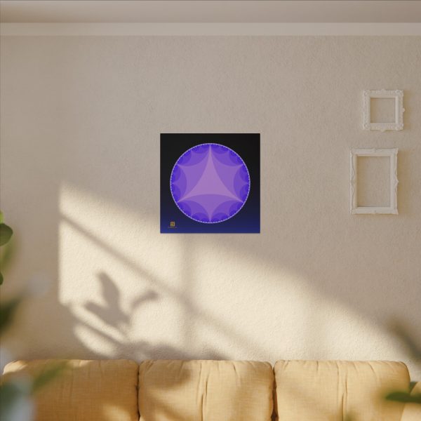 Canvas: Ideal Triangles Dawn - Image 2