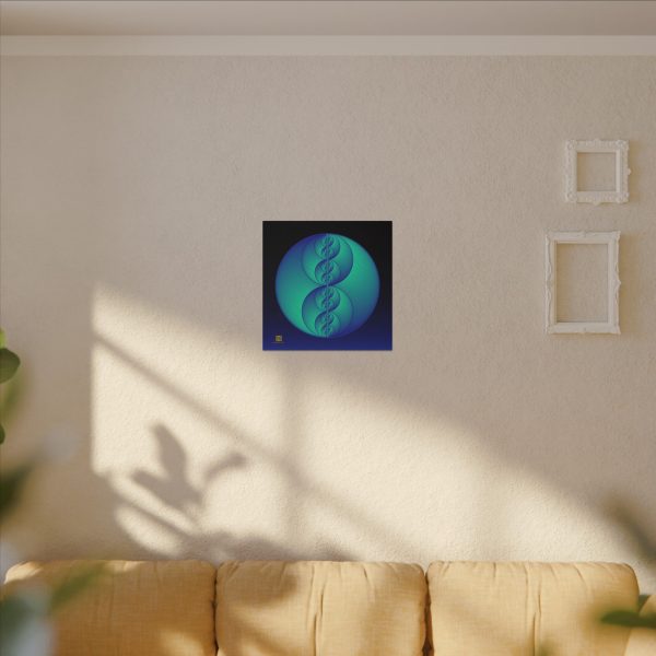 Canvas: Binary Medallion Phosphor - Image 8
