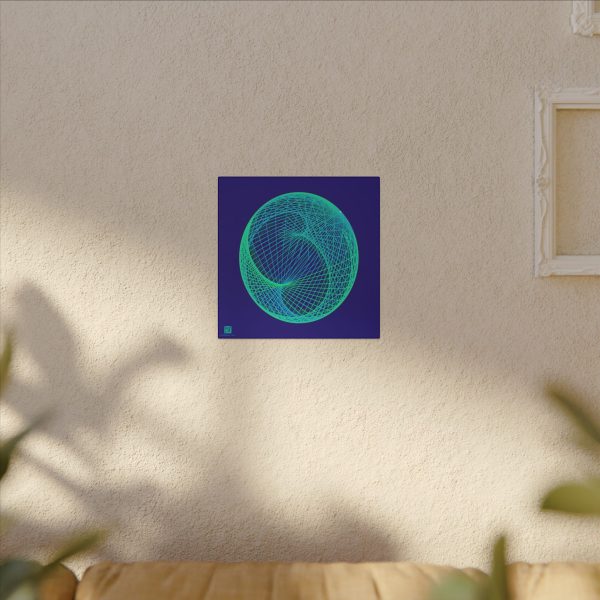 Canvas: Ellipsoid Geodesics Phosphor - Image 4