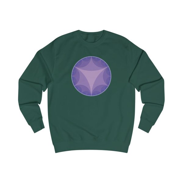 Unisex Sweatshirt: Ideal Triangles Cool - Image 8
