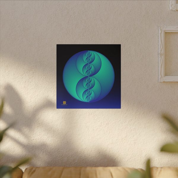 Canvas: Binary Medallion Phosphor - Image 6