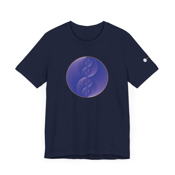 Unisex Tee: Binary Medallion Cirrus - Image 9