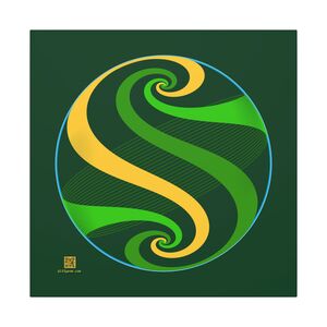 Canvas: Swirl Pond
