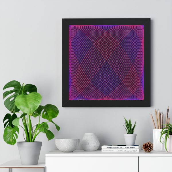 Framed Poster: Trig Embrace Neon - Image 2