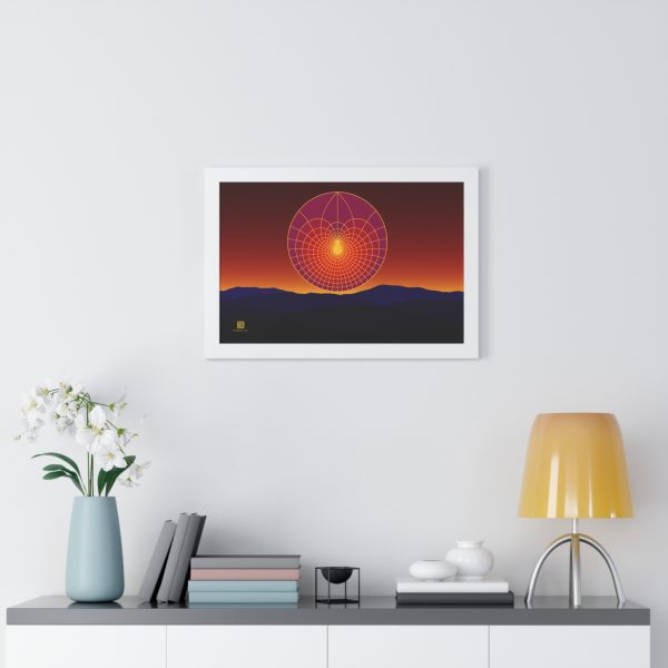 Framed Poster: Lotus Sunset - Image 7