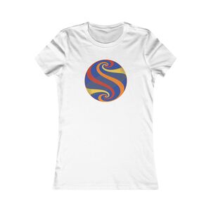 Women's Favorite Tee: Swirl Autumn