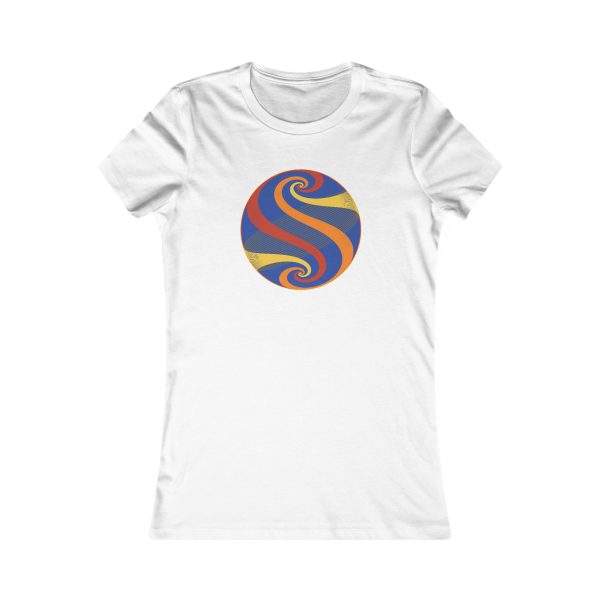 Women's Favorite Tee: Swirl Autumn