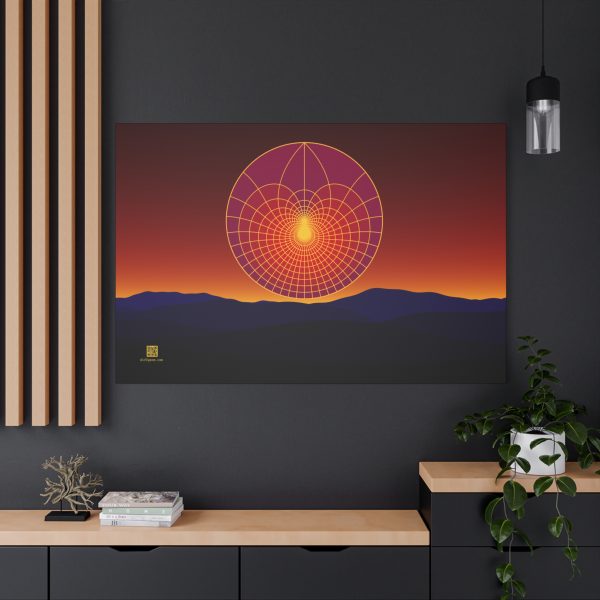 Large Canvas (1.25in): Lotus Sunset - Image 9