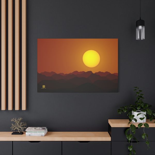 Large Canvas (1.25in): Nowhere-Differentiable Sun - Image 7