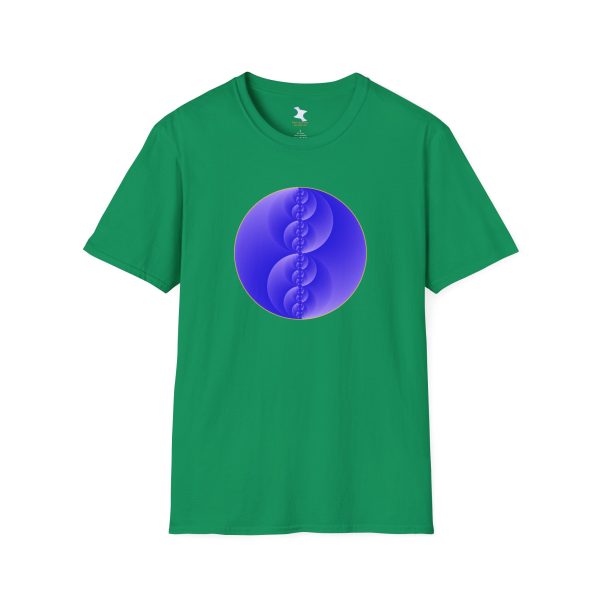 Softstyle T-Shirt: Binary Medallion Cirrus - Image 3