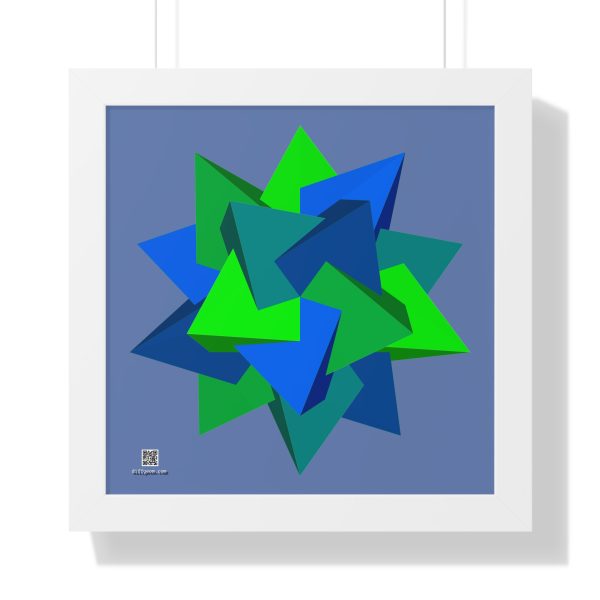Framed Poster: Five Tetrahedra Summer - Image 3