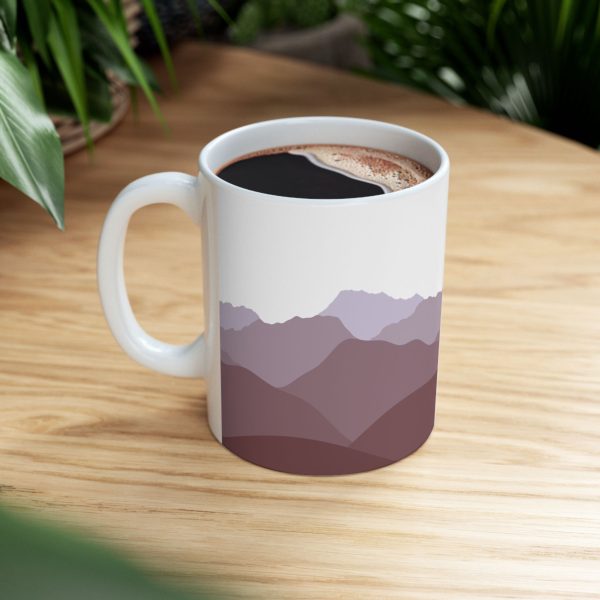 Ceramic Mug (11oz): Nowhere-Differentiable Desert - Image 3