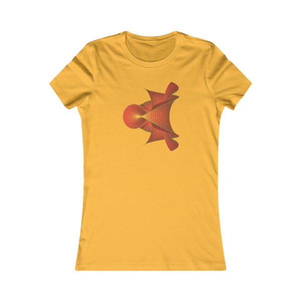 Women's Favorite Tee: Kuen's Surface Red - Image 2