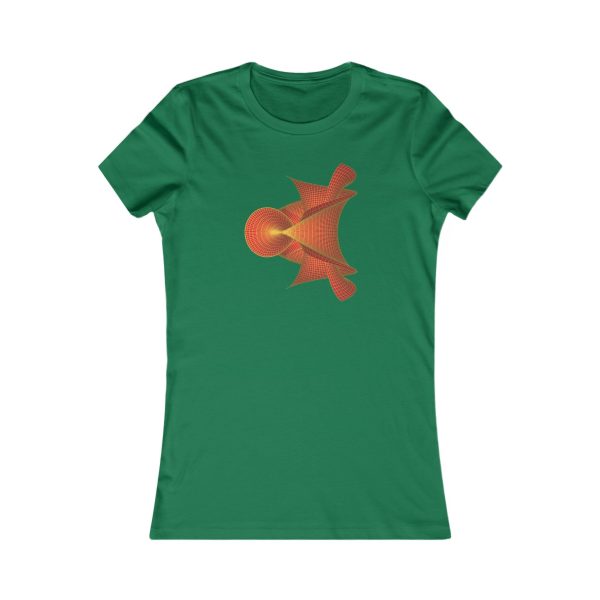 Women's Favorite Tee: Kuen's Surface Red - Image 3